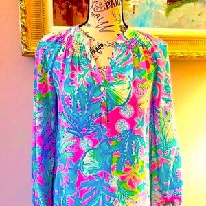 Lilly Pulitzer Silk Top - New With Tags